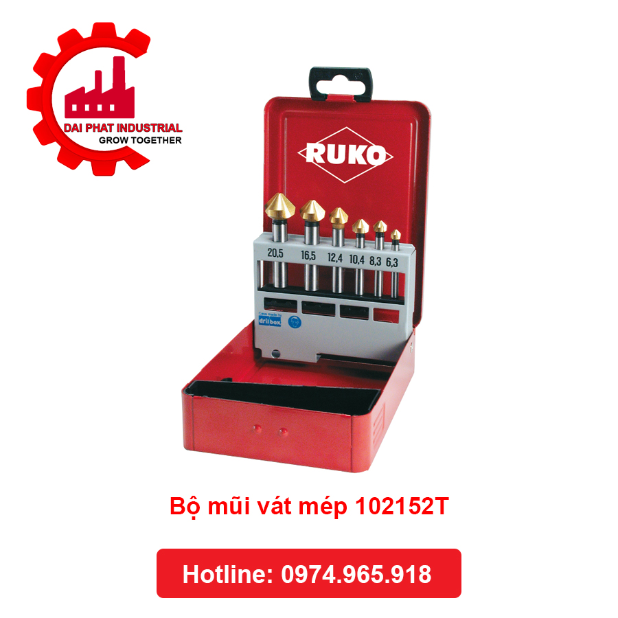 Thông số kỹ thuật Bộ mũi vát mép 102152T