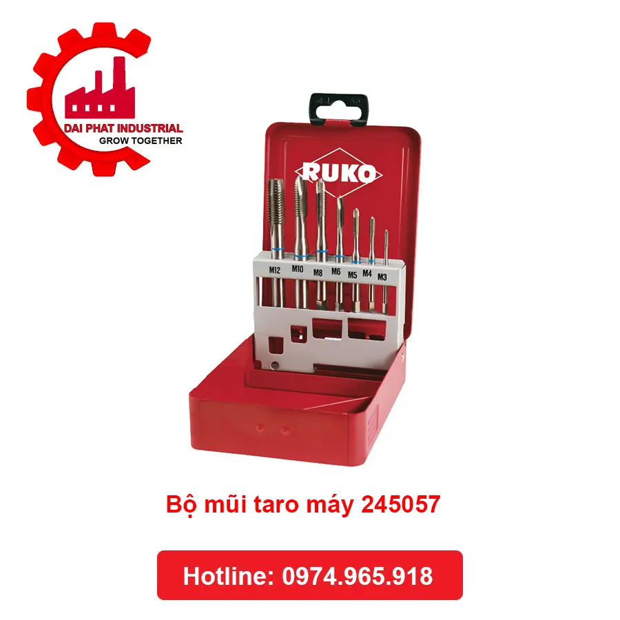 Bộ Mũi Taro Máy 245057 - Công Nghiệp Đại Phát