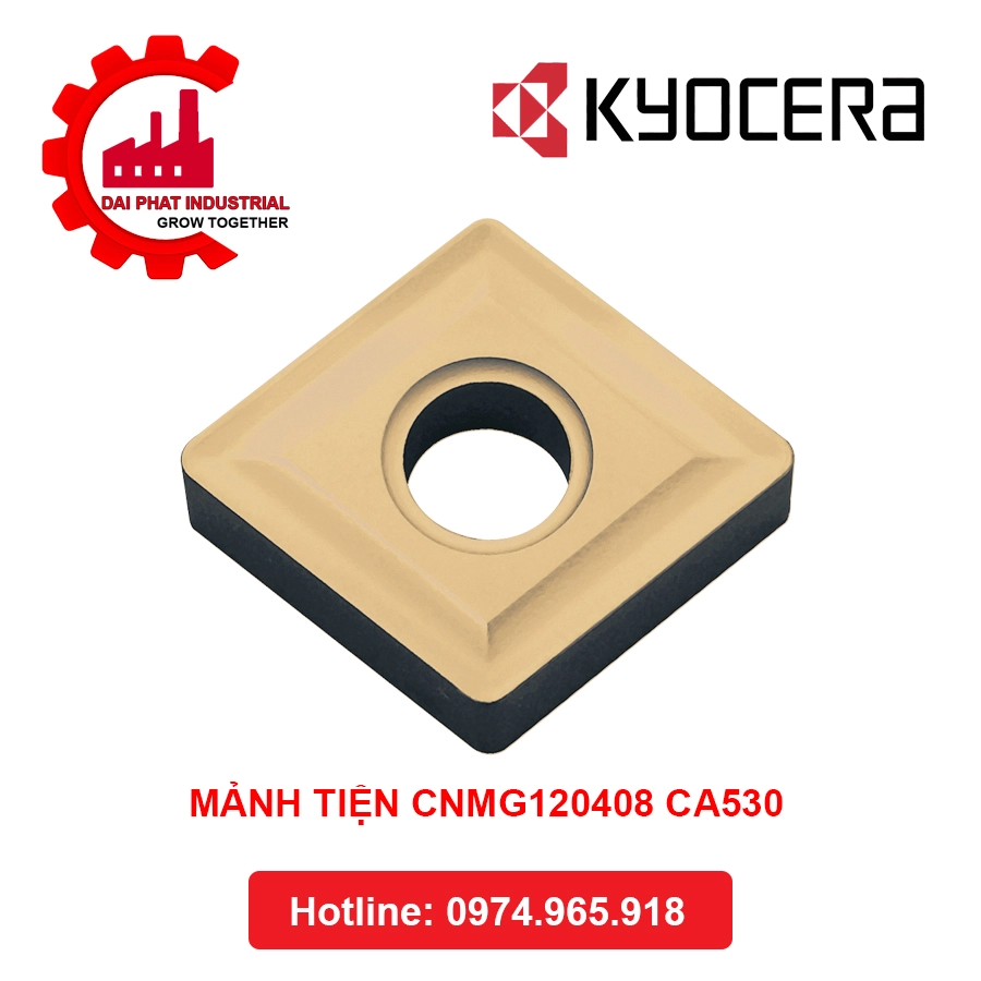Mảnh Dao Tiện KYOCERA CNMG120408 CA530