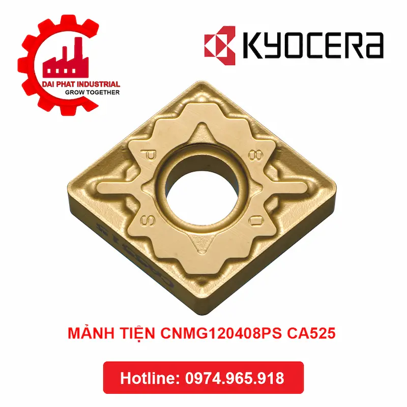 Mảnh Dao Tiện CNMG120408PS CA525