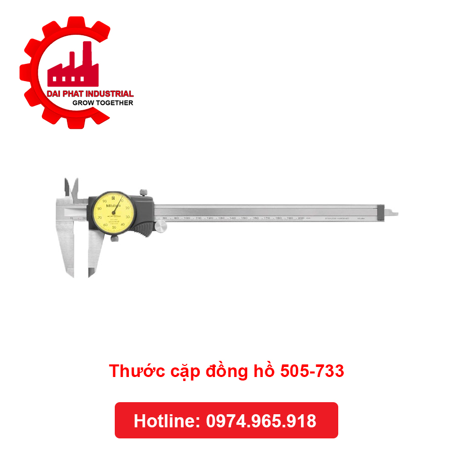 Báo Giá Thước Cặp Đồng Hồ 505-733 - Đại Phát