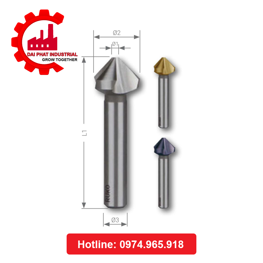 Thông số kỹ thuật và ứng dụng Mũi vát mép Ø8.3 102262