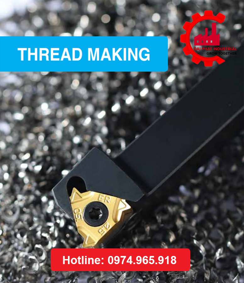 Mảnh tiện ren 11ER A 60 TT9030