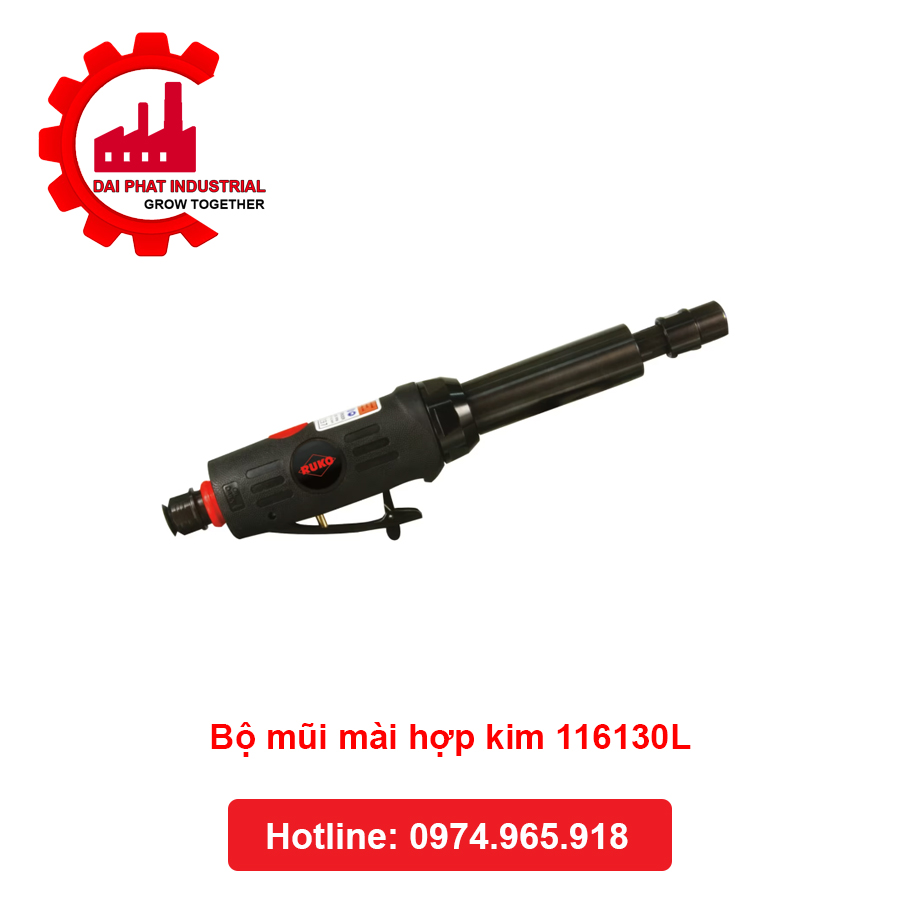 Thông số kỹ thuật Máy cầm tay hoạt động bằng Khí nén 116130L