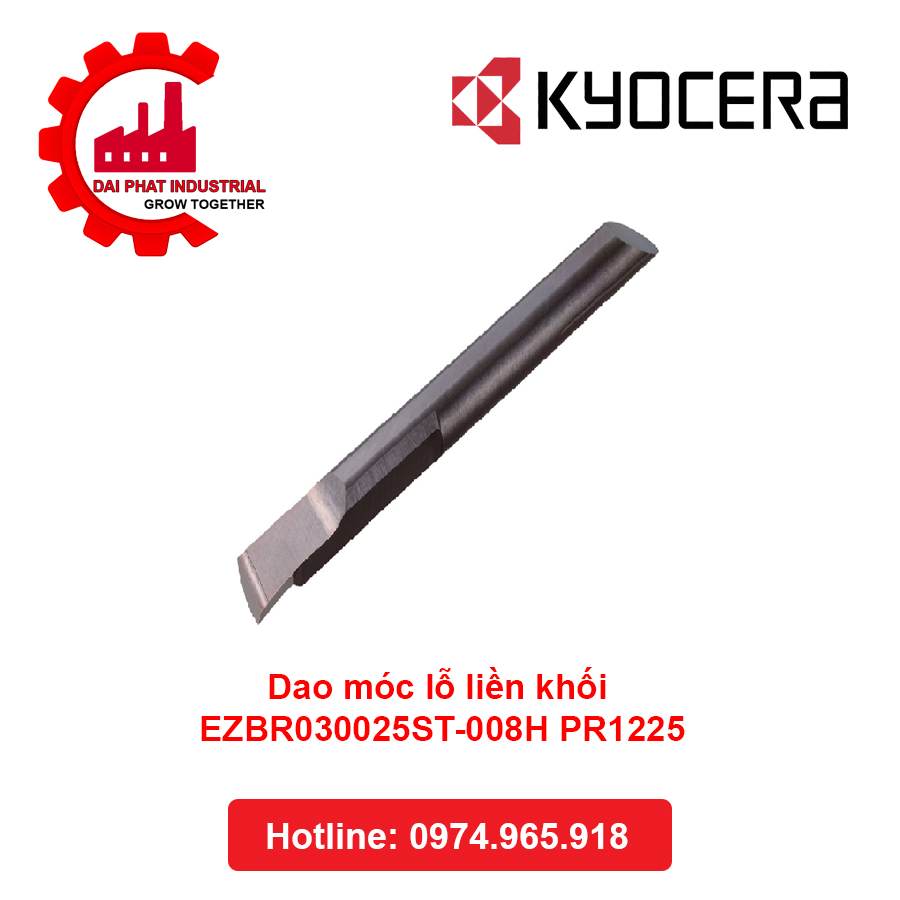 Dao móc lỗ liền khối EZBR030025ST-008H PR1225 - Đại Phát