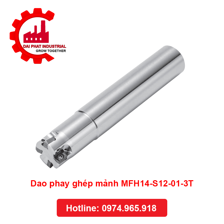 Dao Phay Ghép Mảnh MFH14-S12-01-3T Đại Phát