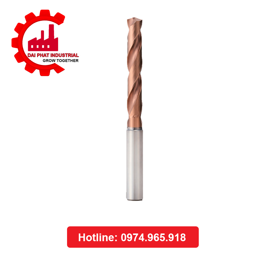 Thông số và ứng dụng mũi khoan hợp kim Ø14.7 KDA1470X05S160N
