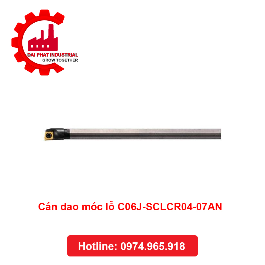 Cán dao móc lỗ C06J-SCLCR04-07AN - Đại Phát