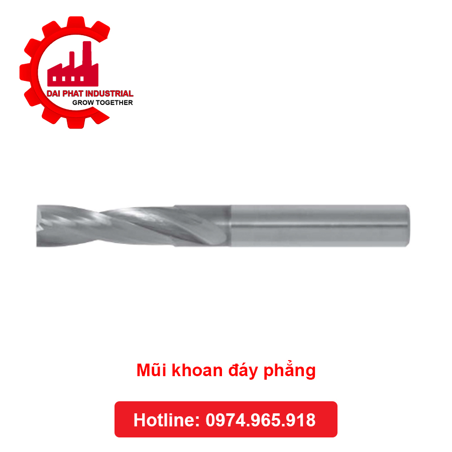 Mũi Khoan Đáy Phẳng Ø6.1  2ZDK061HP-3D