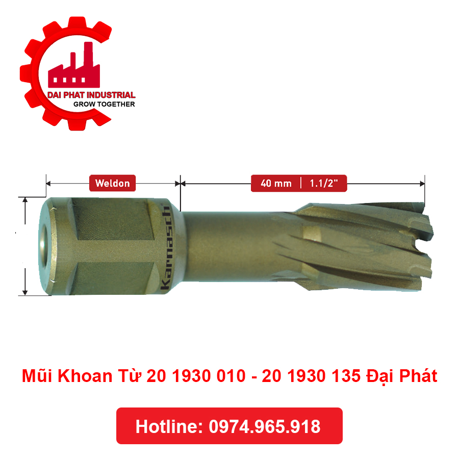 Mũi Khoan Từ 20 1930 010 - 20 1930 135 Đại Phát