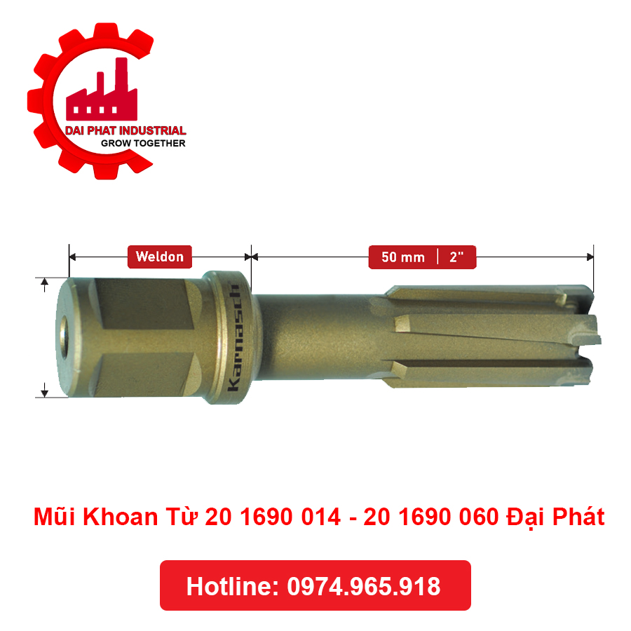 Mũi Khoan Từ 20 1690 014 - 20 1690 060 Đại Phát