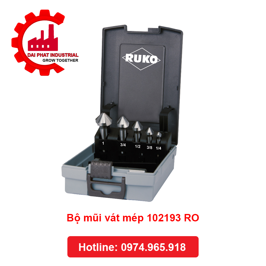 Thông số kỹ thuật Bộ mũi vát mép 102193 RO