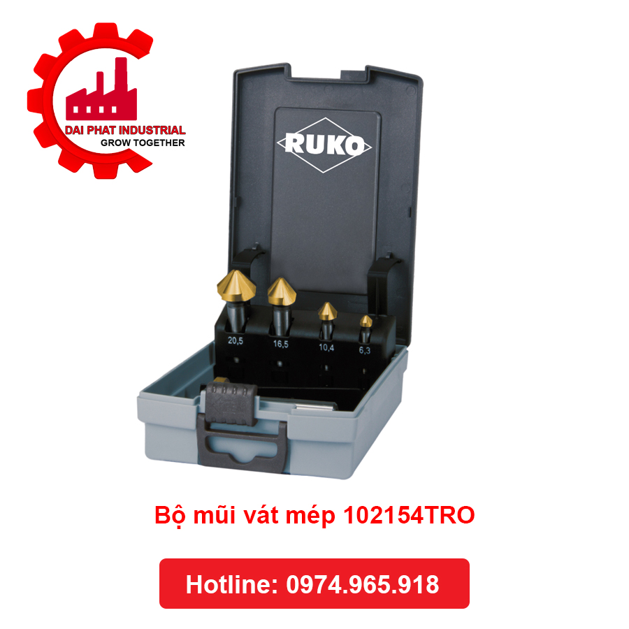 Thông số kỹ thuật Bộ mũi vát mép 102154 TRO
