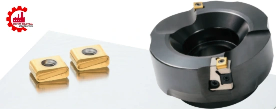 Dao phay mặt đầu gắn mảnh hợp kim