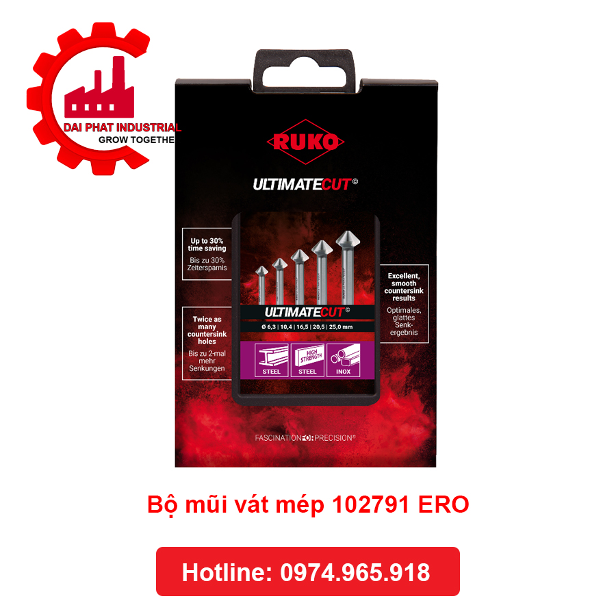 bộ mũi vát mép 102791 ERO