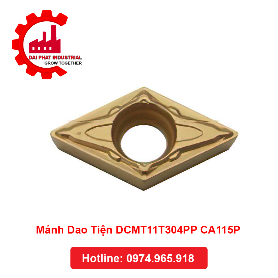 Mảnh Dao Tiện DCMT11T304PP CA115P