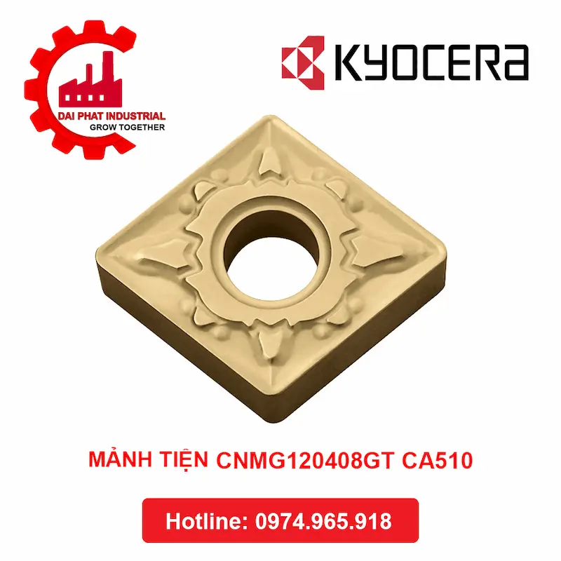 Mảnh Dao Tiện CNMG120408GT CA510