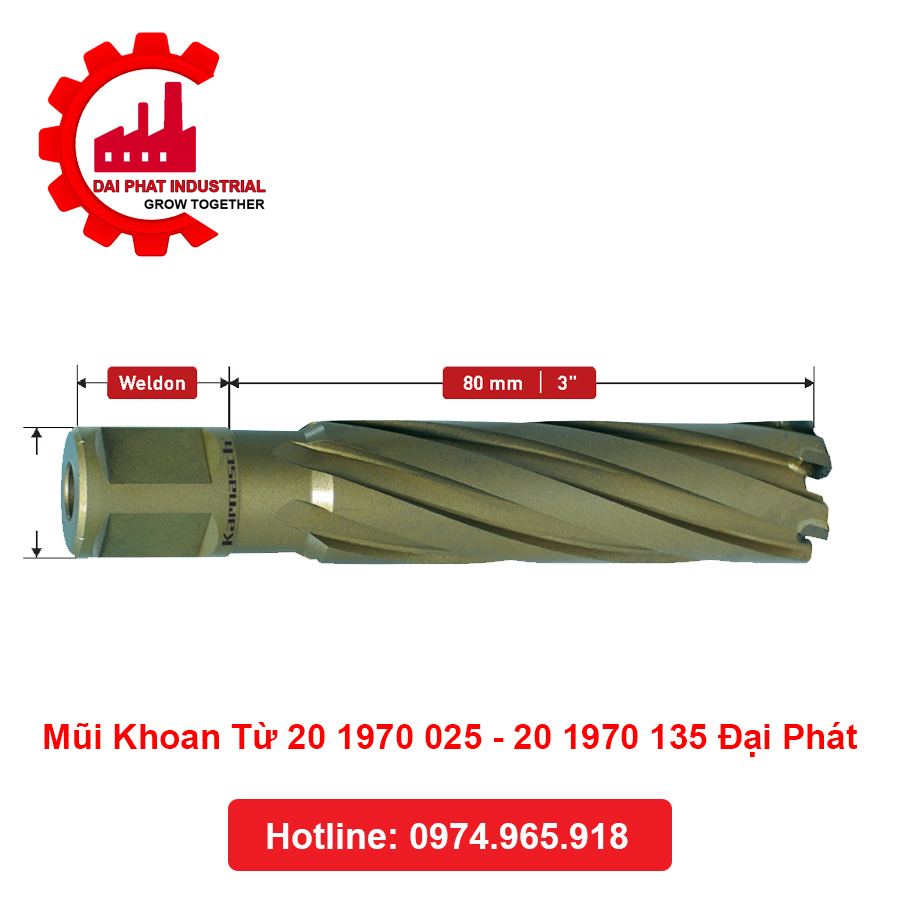 Mũi Khoan Từ 20 1970 025 - 20 1970 135 Đại Phát