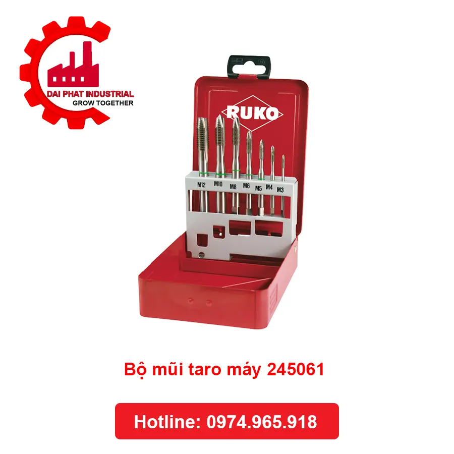 Bộ Mũi Taro Máy 245061 - Công Nghiệp Đại Phát