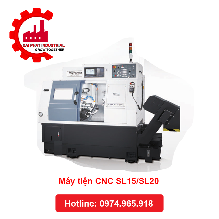Máy tiện CNC SL15 AKIRA-SEIKI